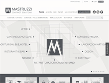 Tablet Screenshot of mastruzzi.it